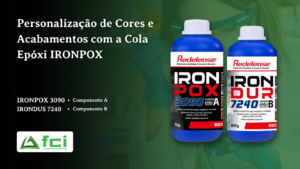 Personalização de Cores e Acabamentos com a Cola Epóxi IRONPOX