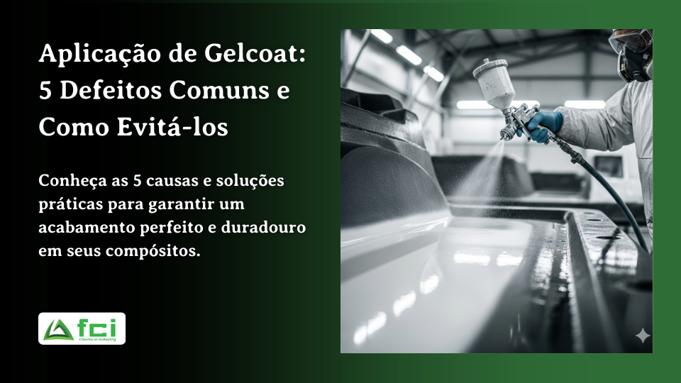 Aplicação de Gelcoat: 5 Defeitos Comuns e Como Evitá-los
