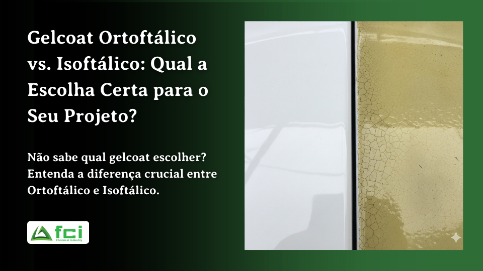 Gelcoat Ortoftálico vs Isoftálico: Qual a Escolher para seu projeto?