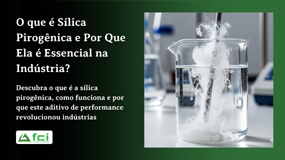 O que é Sílica Pirogênica e Por Que Ela é Essencial na Indústria?