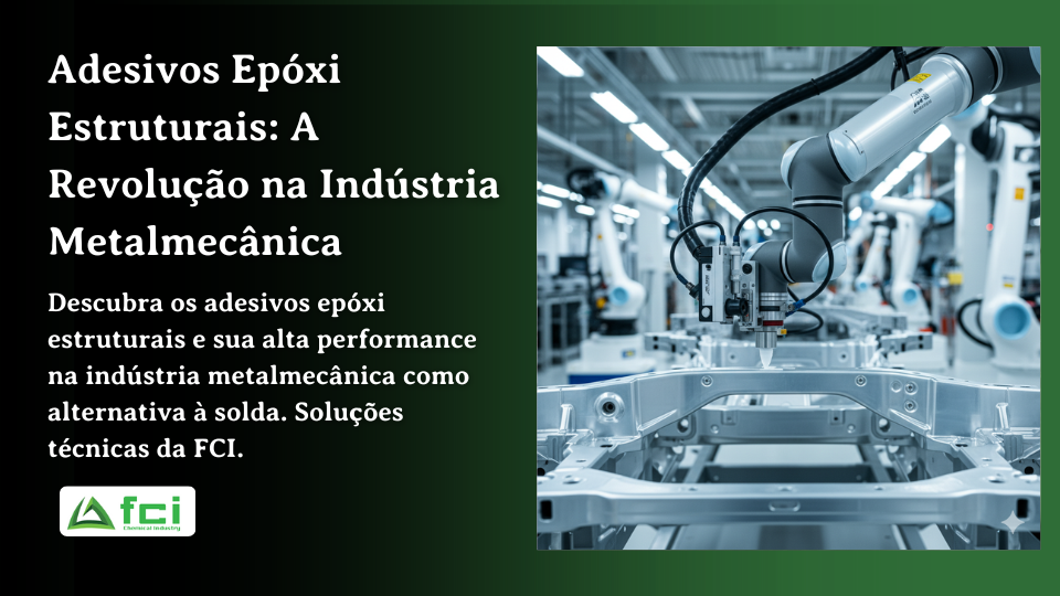 Adesivos Epóxi Estruturais: A Revolução na Indústria Metalmecânica
