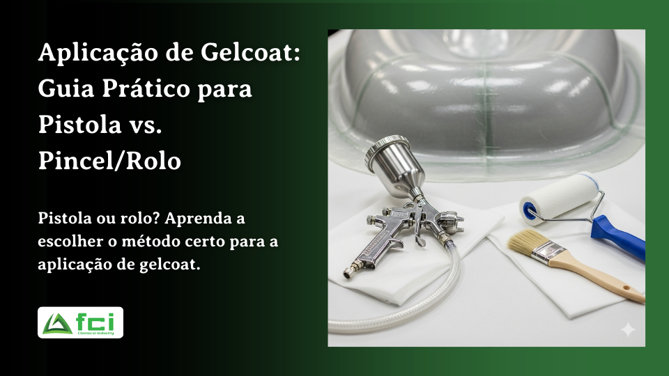 Aplicação de Gelcoat: Guia Prático para Pistola vs. Pincel/Rolo