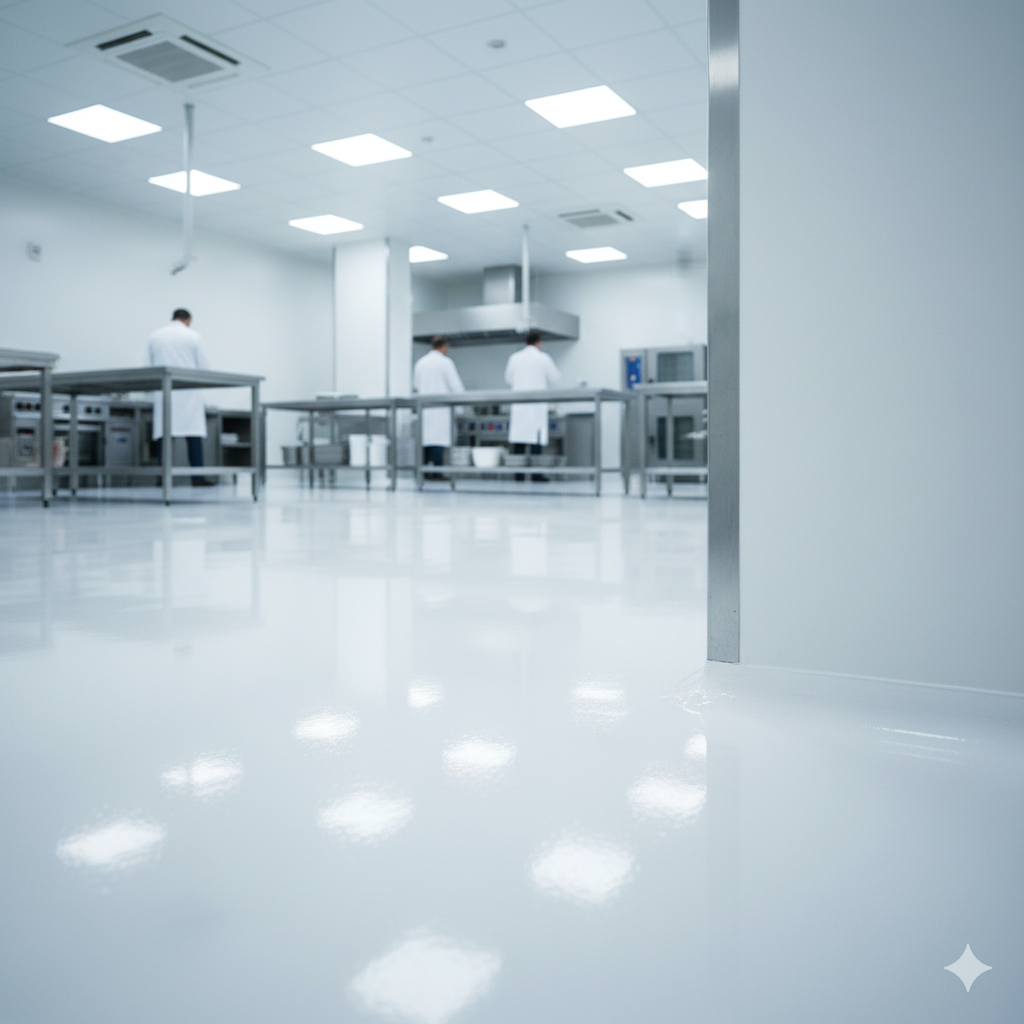 Resina Epóxi Industrial: Solução para Alto Tráfego e Agressão Química