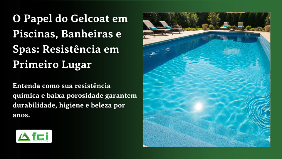O Papel do Gelcoat em Piscinas, Banheiras e Spas: Resistência em Primeiro Lugar