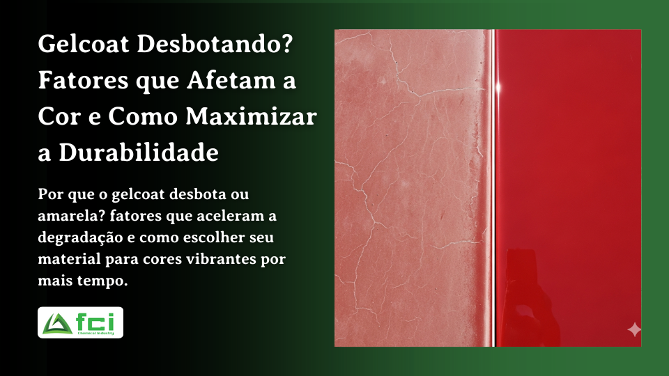 Por Que o Gelcoat Desbota? Fatores que Afetam a Cor e Como Maximizar a Durabilidade