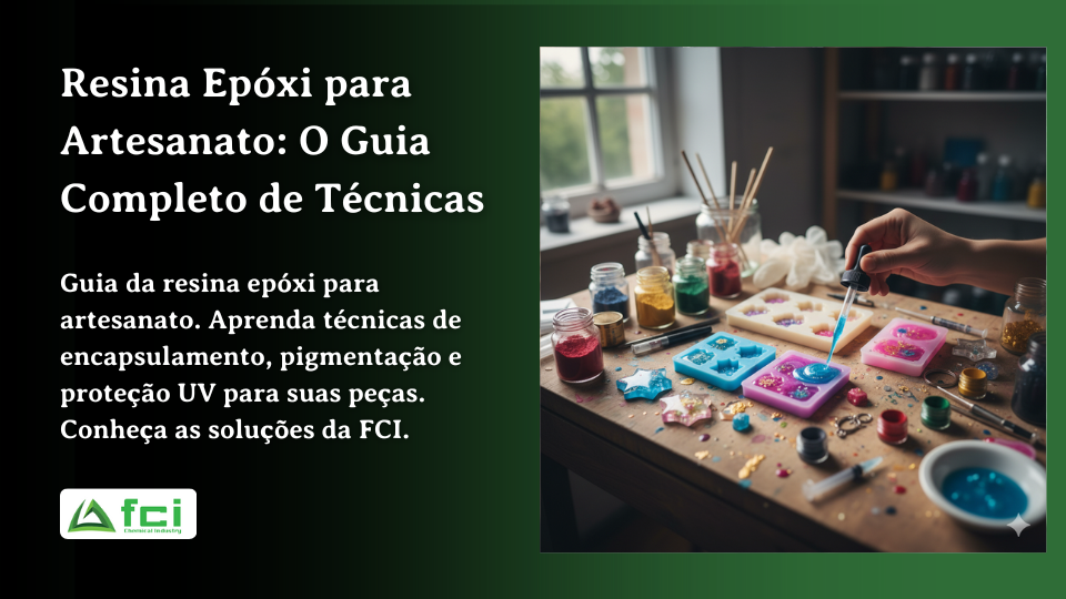 Resina Epóxi para Artesanato: O Guia Completo de Técnicas