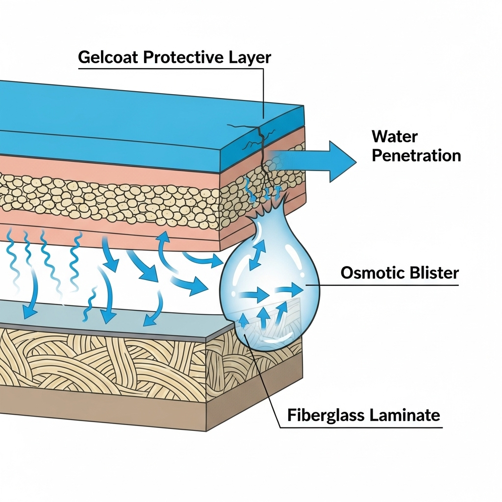 Gelcoat na Indústria Náutica: A Proteção Essencial Contra Osmose e Intempéries