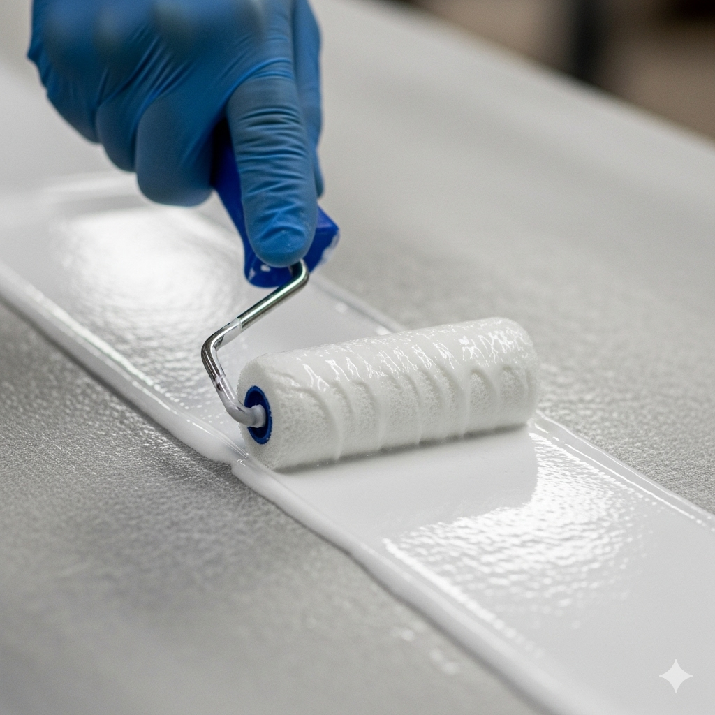 Aplicação de Gelcoat: Guia Prático para Pistola vs. Pincel/Rolo