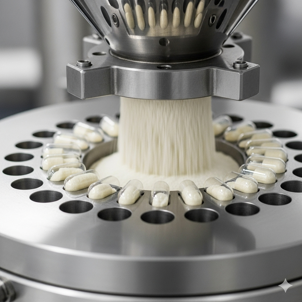 Aerosil como Agente de Fluxo (Free-Flow) na Indústria Farmacêutica e Alimentícia