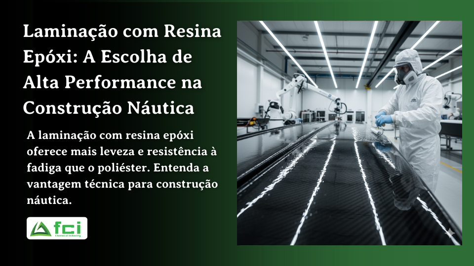 Laminação com Resina Epóxi: A Escolha de Alta Performance na Construção Náutica