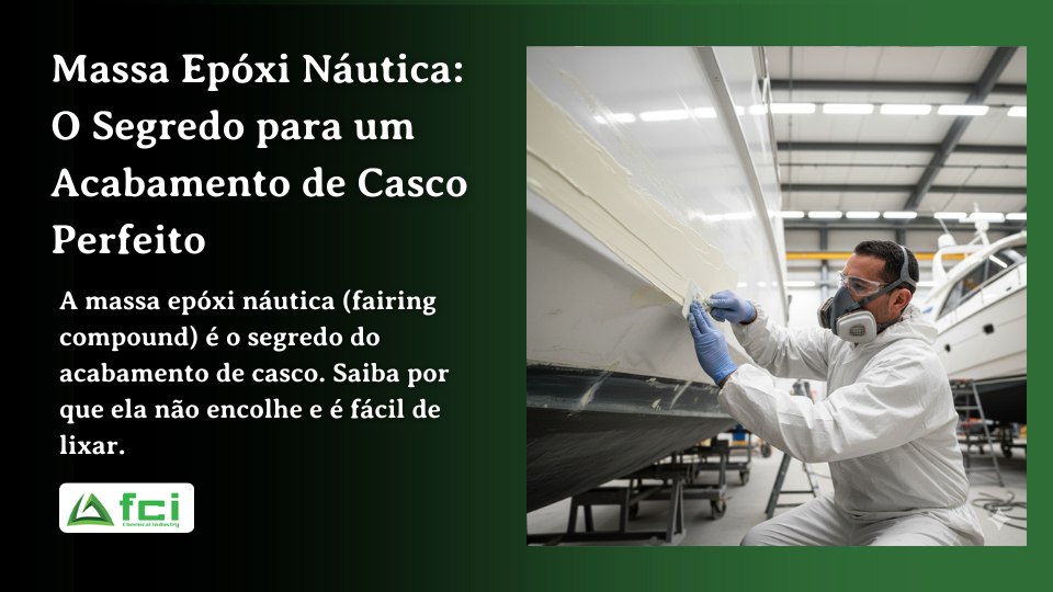 Massa Epóxi Náutica: O Segredo para um Acabamento de Casco Perfeito